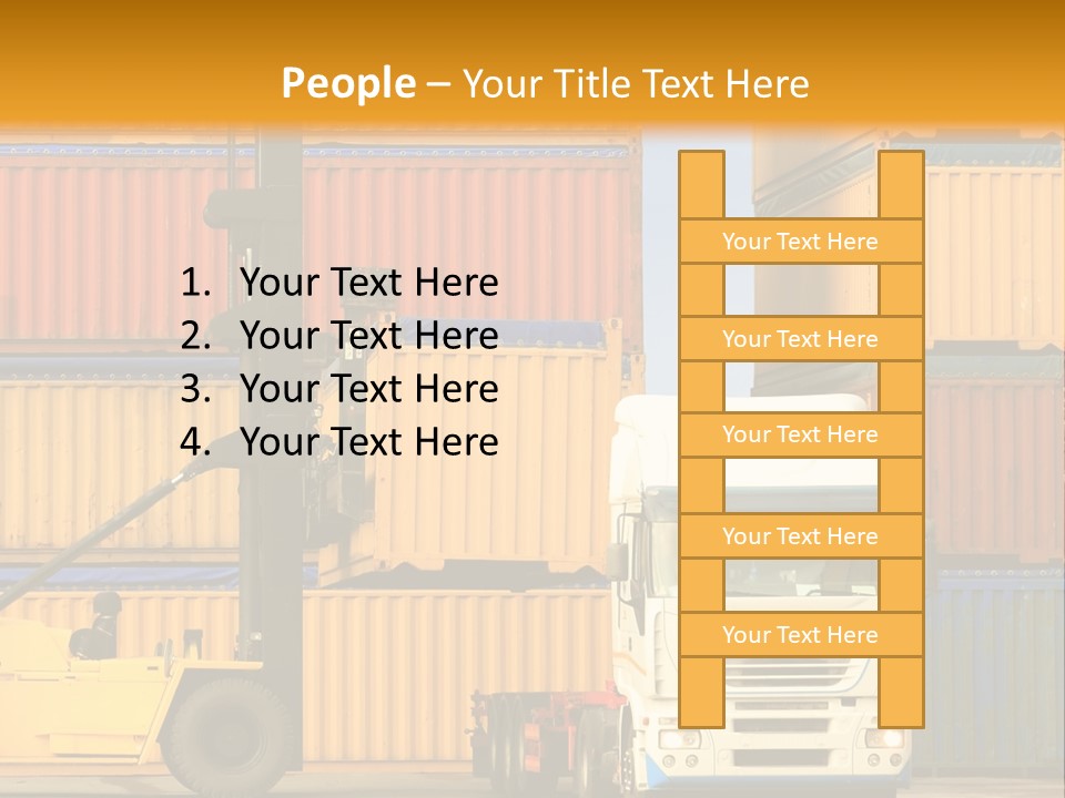 Blue Load Commercial PowerPoint Template