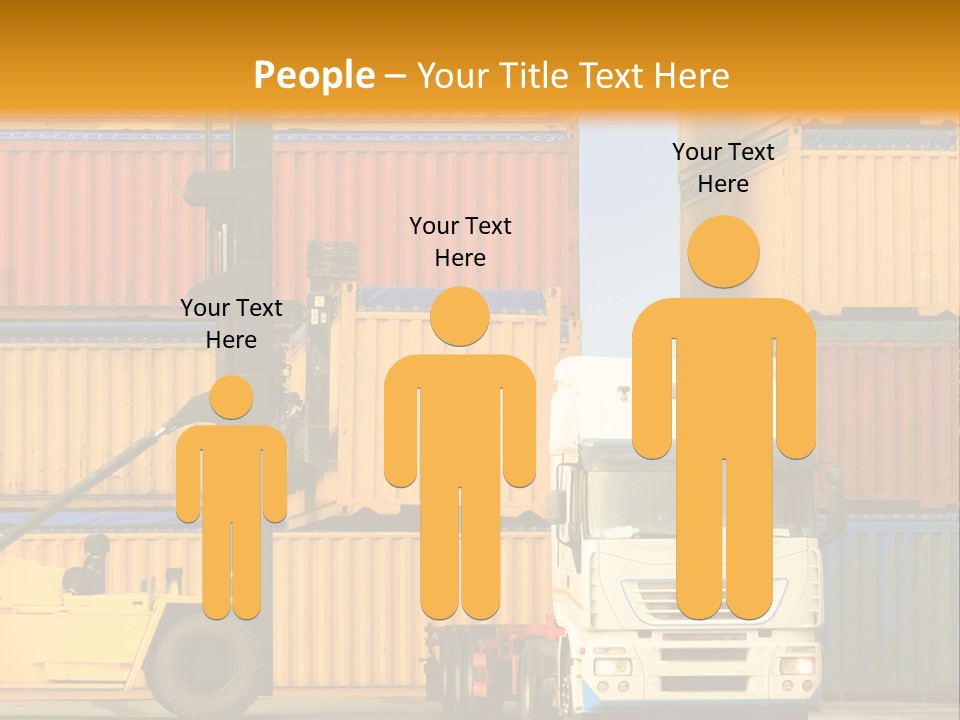 Blue Load Commercial PowerPoint Template