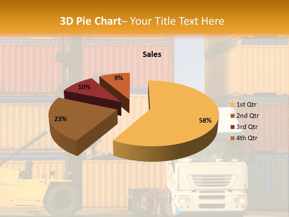 Blue Load Commercial PowerPoint Template