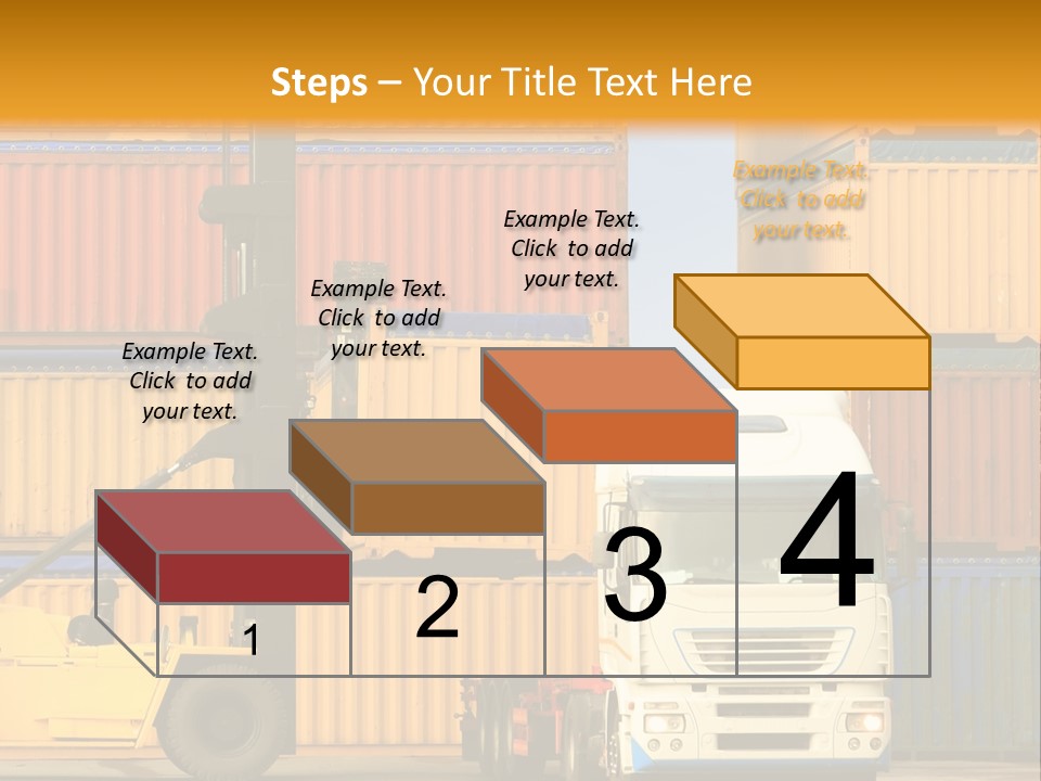 Blue Load Commercial PowerPoint Template