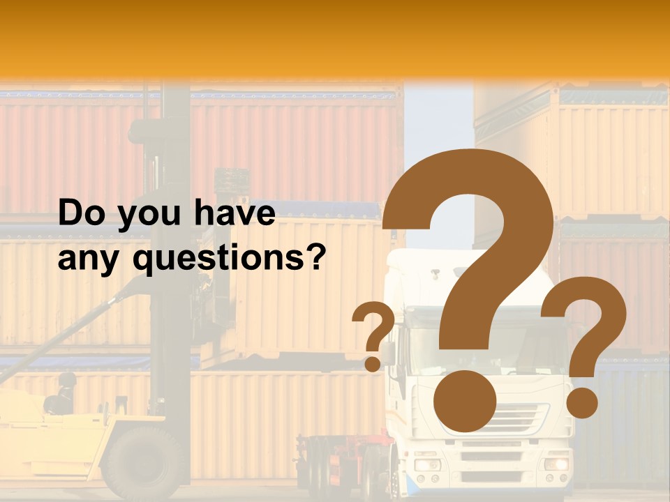 Blue Load Commercial PowerPoint Template