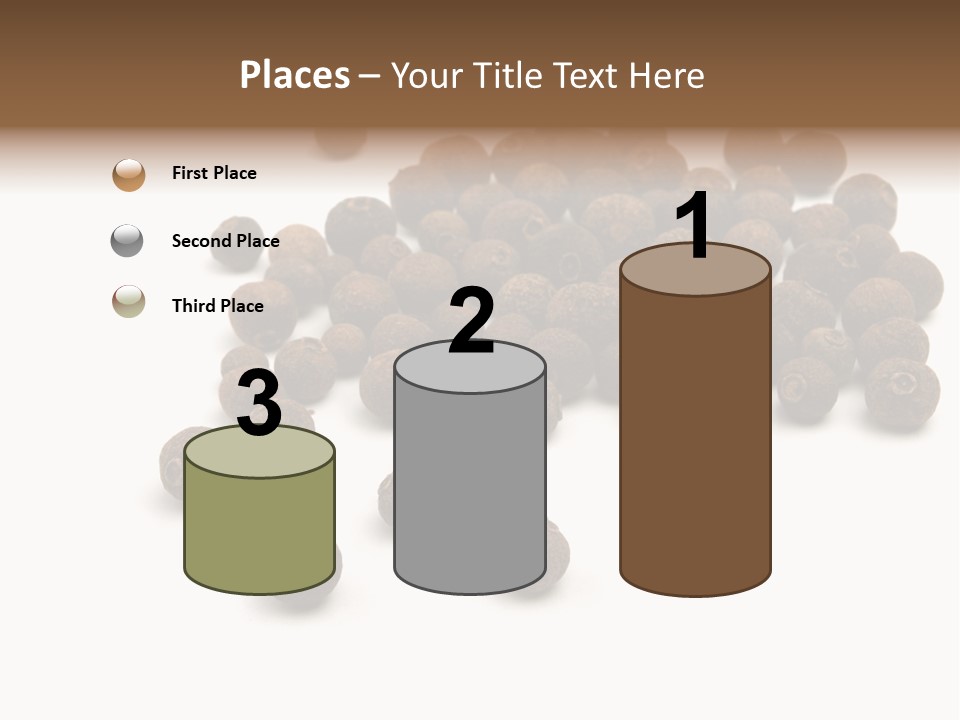 Gourmet Fruit Macro PowerPoint Template