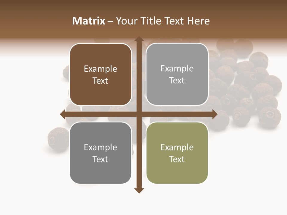 Gourmet Fruit Macro PowerPoint Template