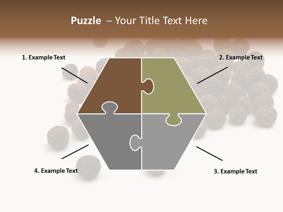 Gourmet Fruit Macro PowerPoint Template