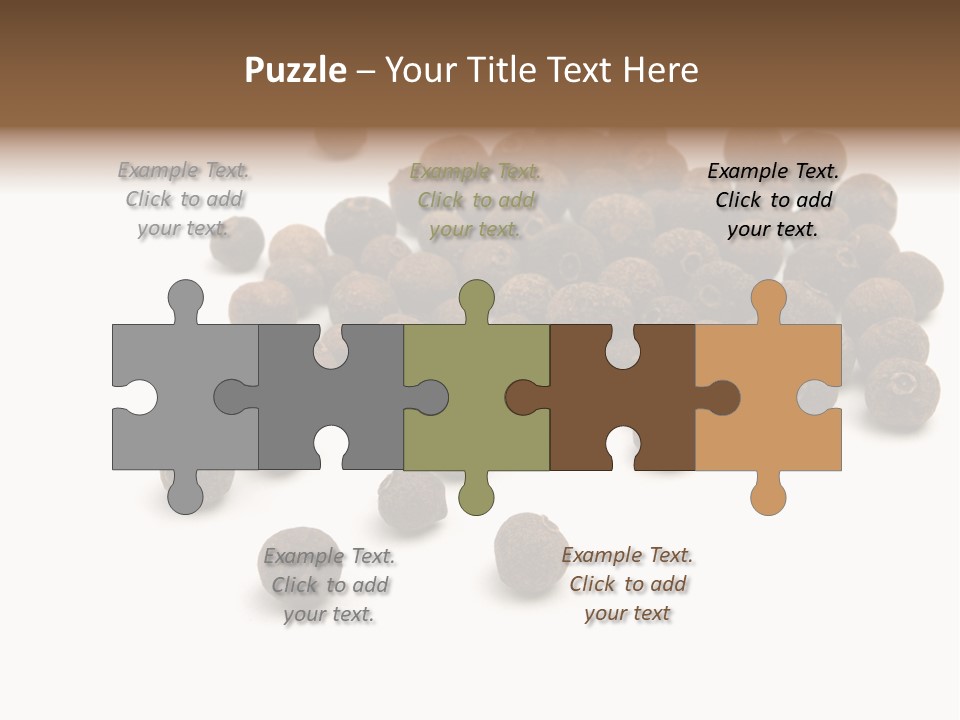 Gourmet Fruit Macro PowerPoint Template