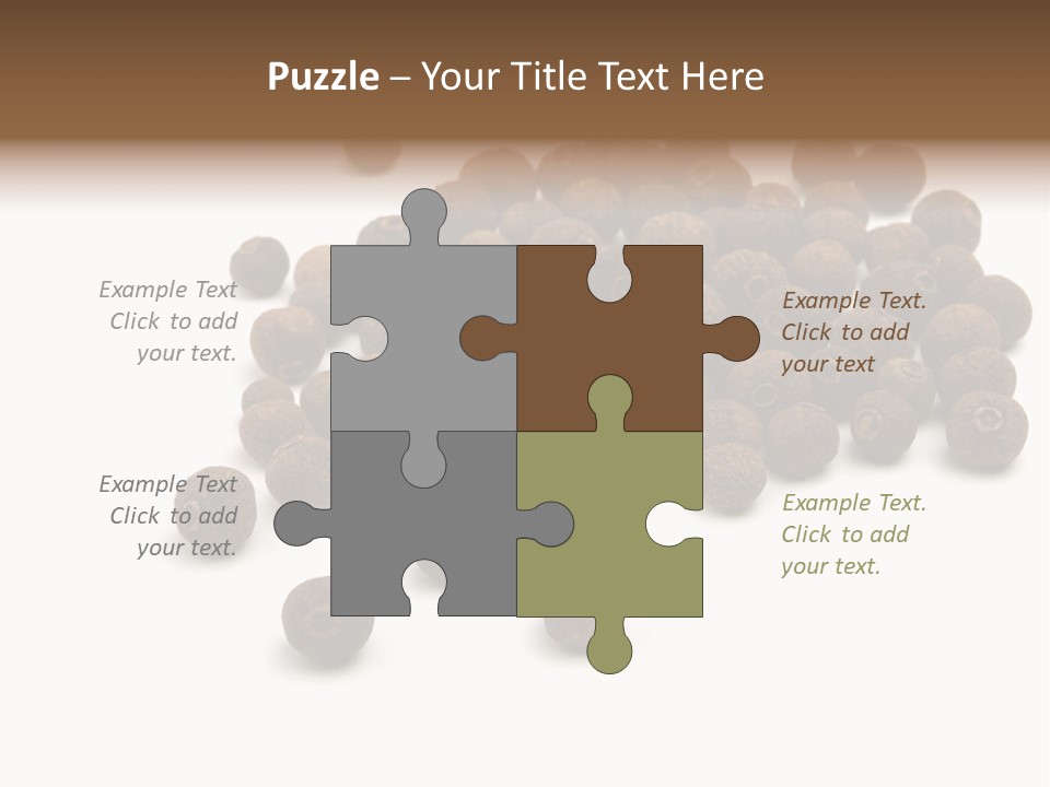 Gourmet Fruit Macro PowerPoint Template