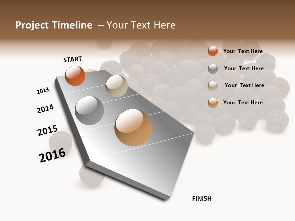 Gourmet Fruit Macro PowerPoint Template