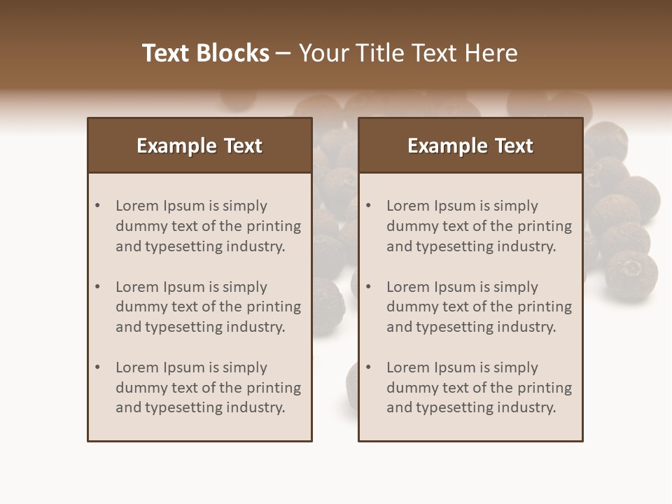 Gourmet Fruit Macro PowerPoint Template