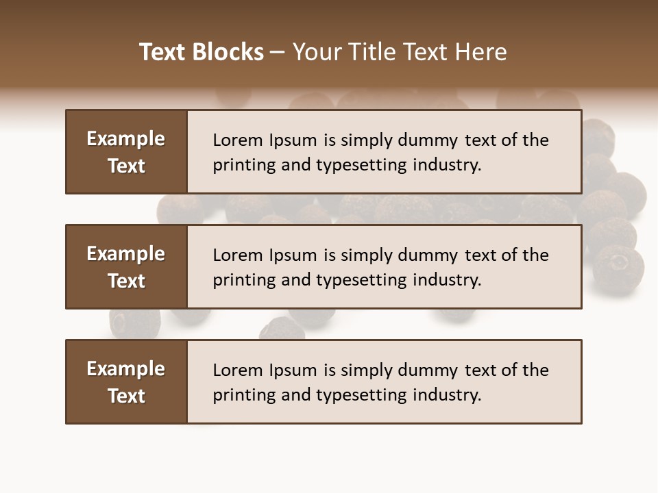 Gourmet Fruit Macro PowerPoint Template