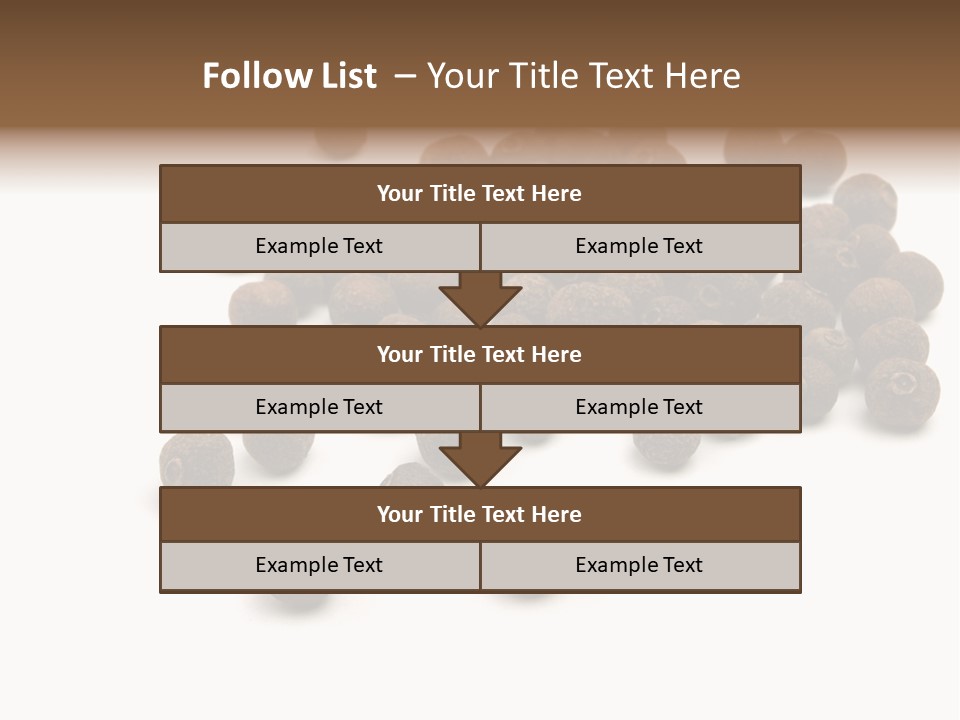 Gourmet Fruit Macro PowerPoint Template