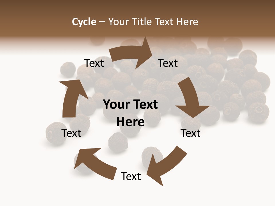 Gourmet Fruit Macro PowerPoint Template