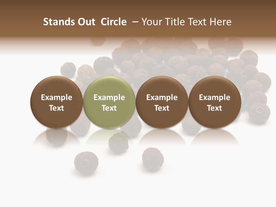 Gourmet Fruit Macro PowerPoint Template