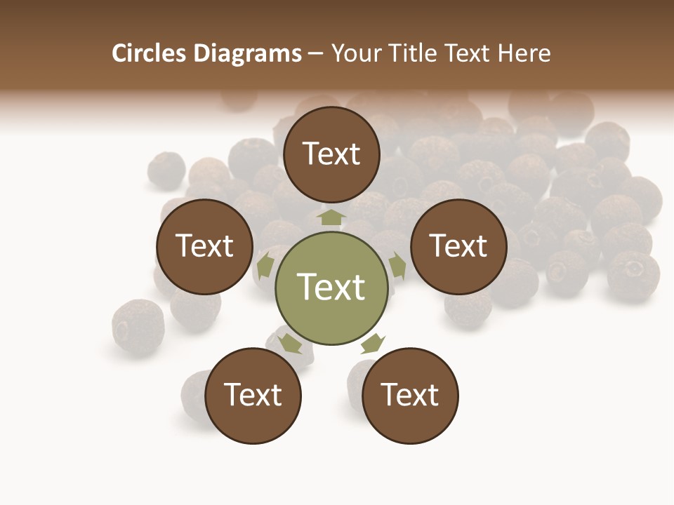 Gourmet Fruit Macro PowerPoint Template