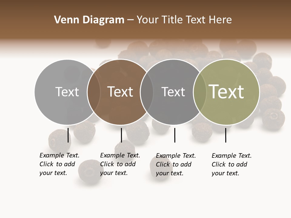 Gourmet Fruit Macro PowerPoint Template