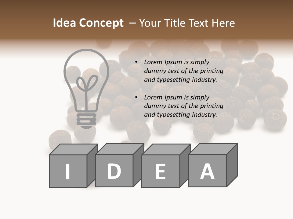 Gourmet Fruit Macro PowerPoint Template