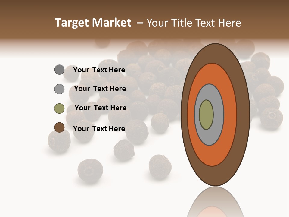 Gourmet Fruit Macro PowerPoint Template