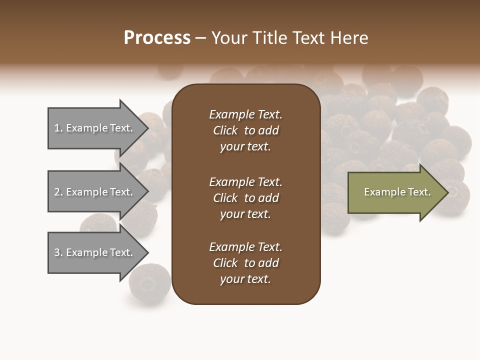 Gourmet Fruit Macro PowerPoint Template
