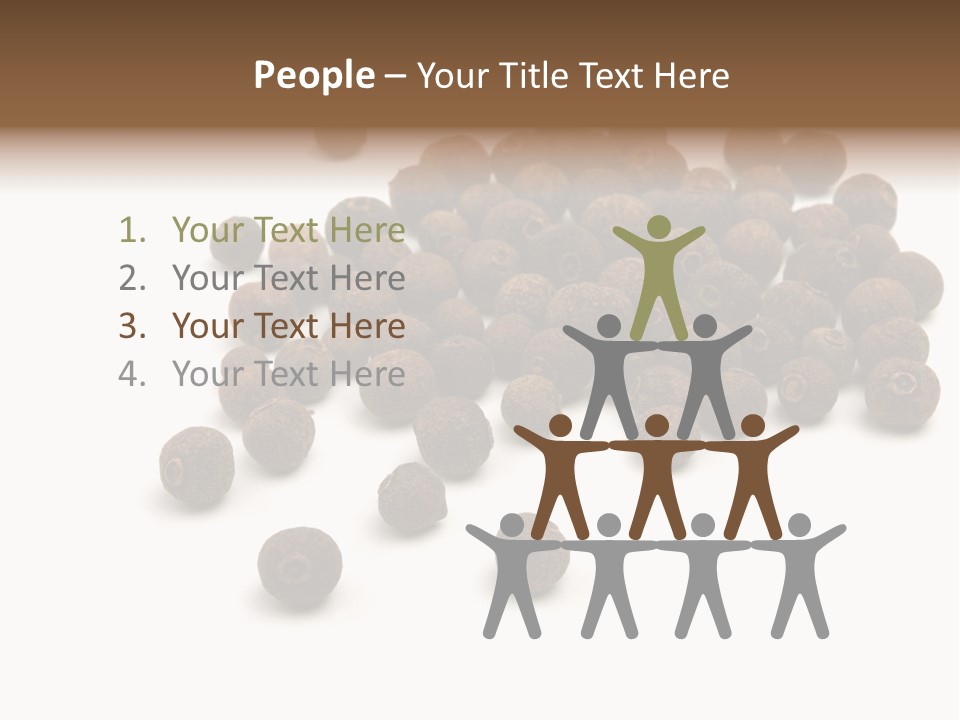 Gourmet Fruit Macro PowerPoint Template