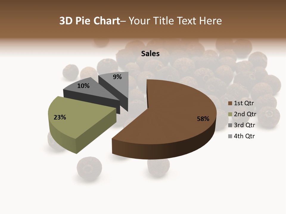 Gourmet Fruit Macro PowerPoint Template