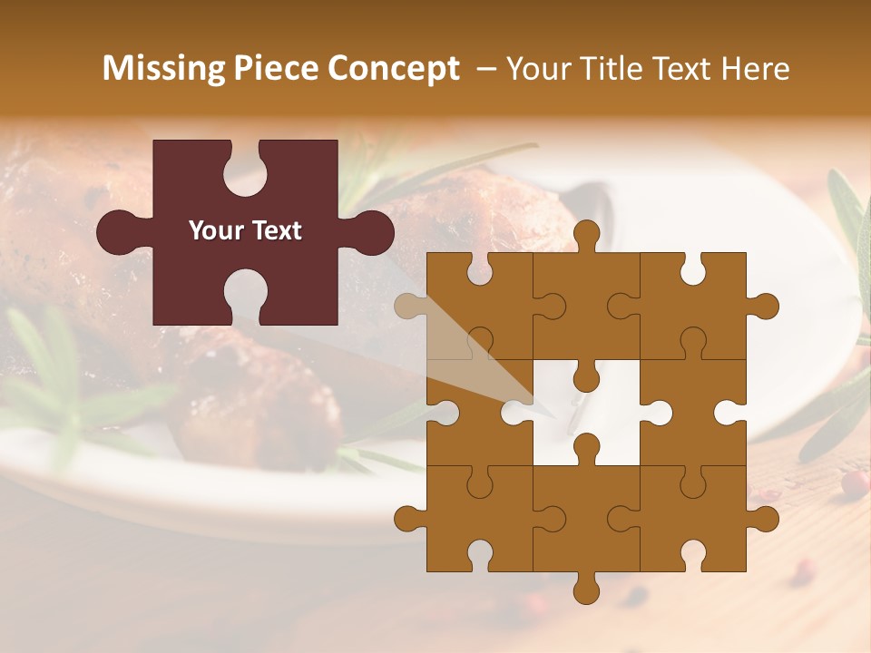 Detail Squeeze Hand PowerPoint Template