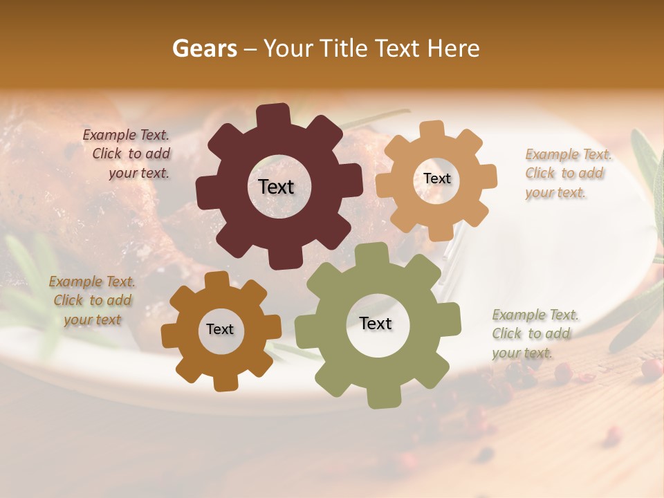 Detail Squeeze Hand PowerPoint Template