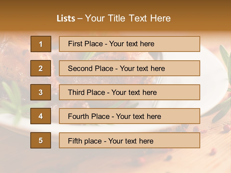 Detail Squeeze Hand PowerPoint Template