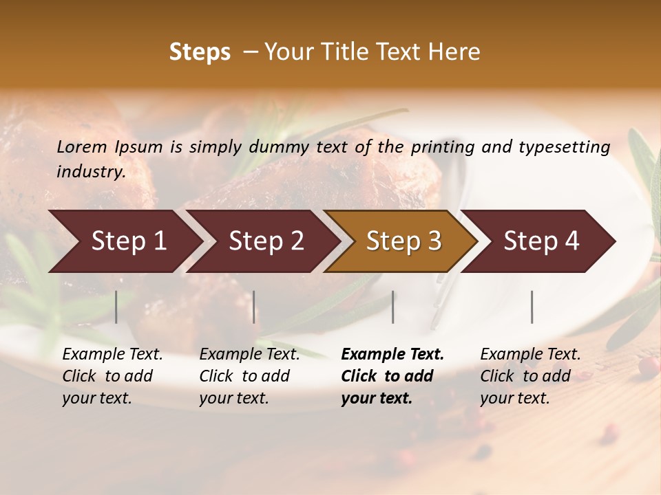 Detail Squeeze Hand PowerPoint Template
