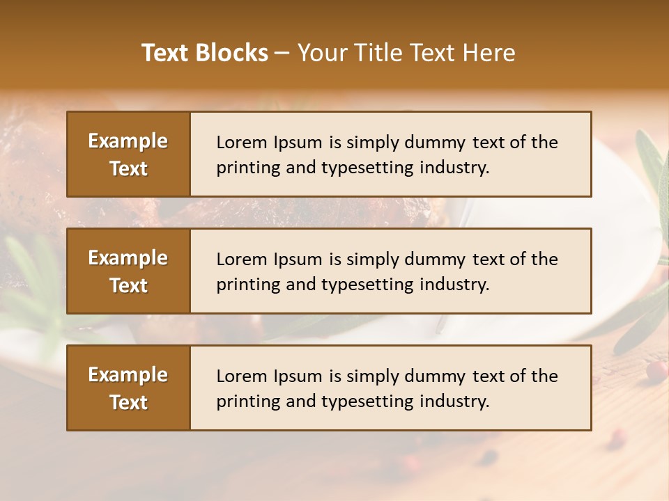 Detail Squeeze Hand PowerPoint Template