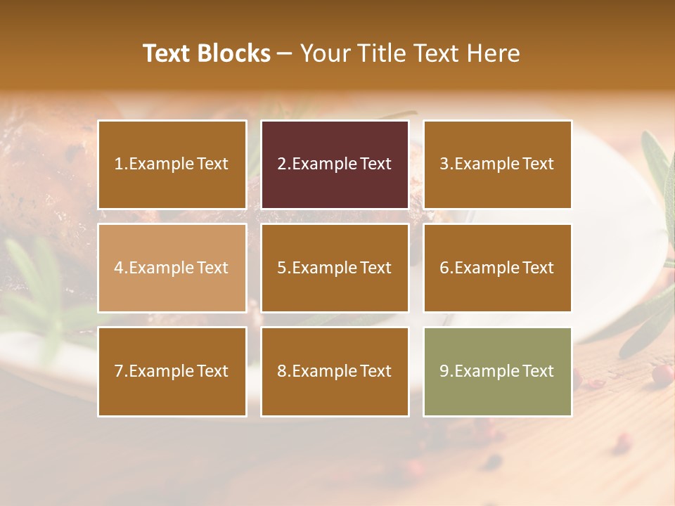 Detail Squeeze Hand PowerPoint Template