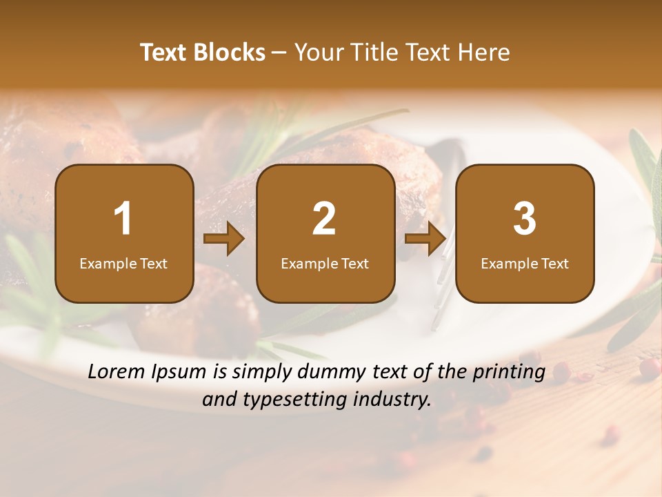 Detail Squeeze Hand PowerPoint Template