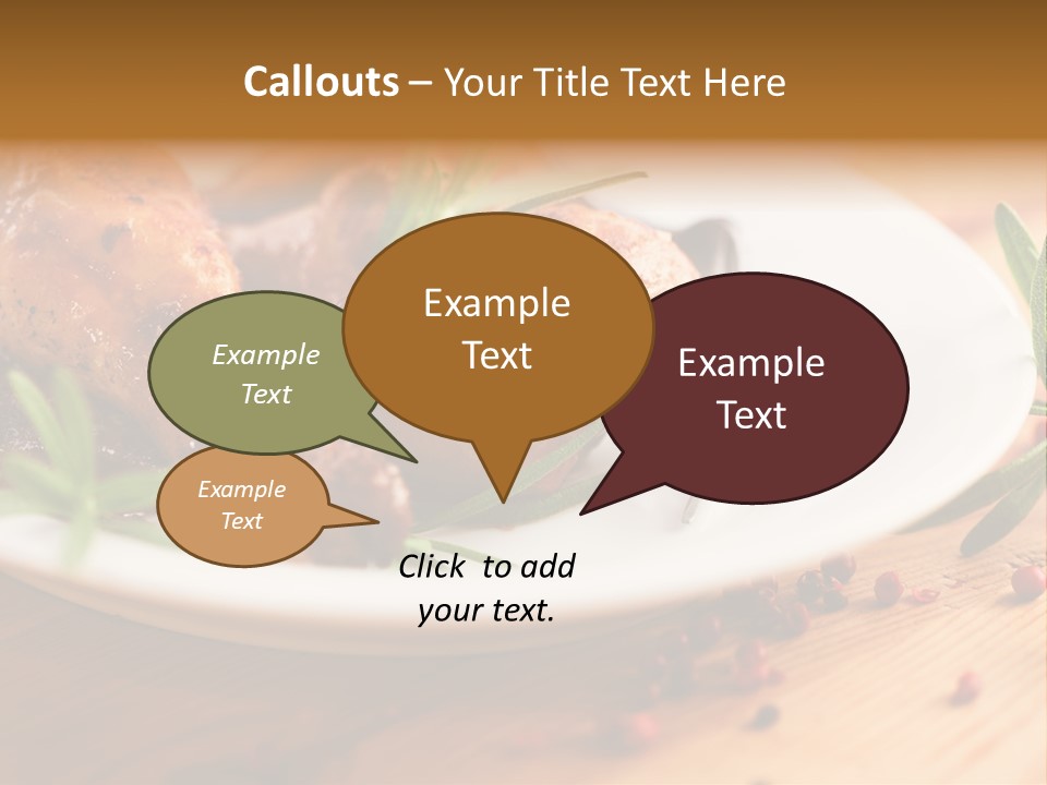 Detail Squeeze Hand PowerPoint Template