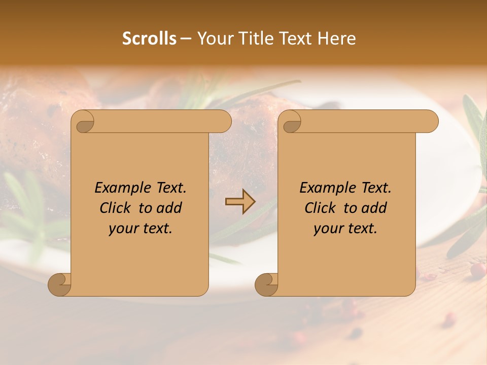 Detail Squeeze Hand PowerPoint Template