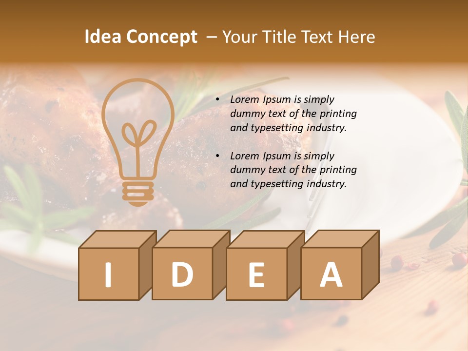 Detail Squeeze Hand PowerPoint Template