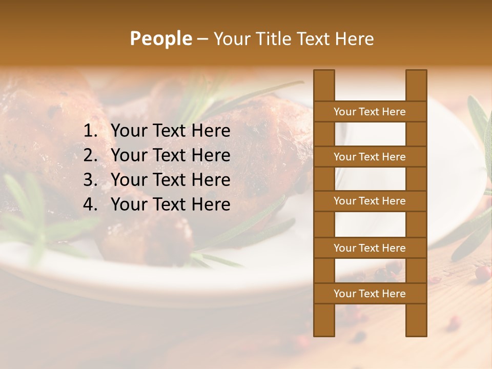 Detail Squeeze Hand PowerPoint Template
