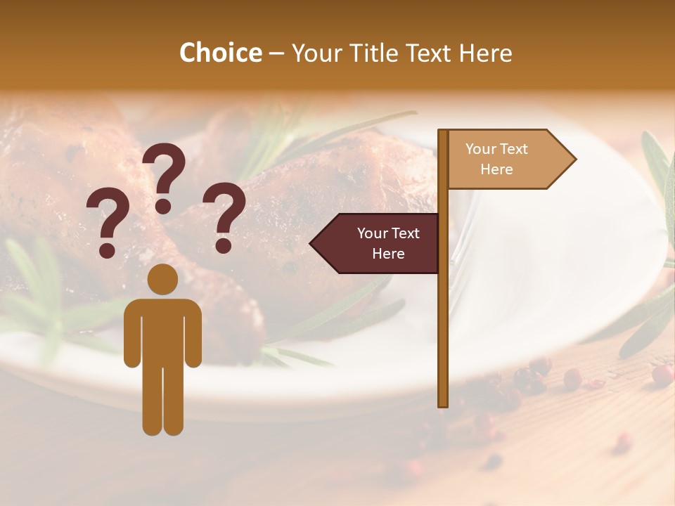 Detail Squeeze Hand PowerPoint Template