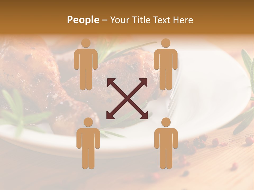 Detail Squeeze Hand PowerPoint Template