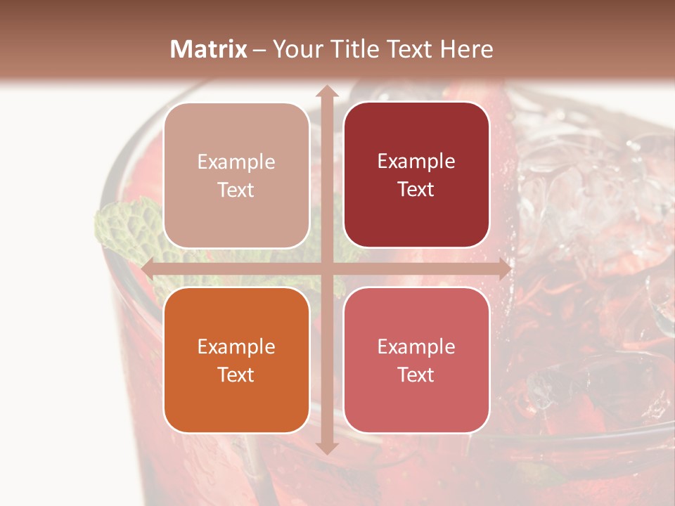 Black Shot Background PowerPoint Template