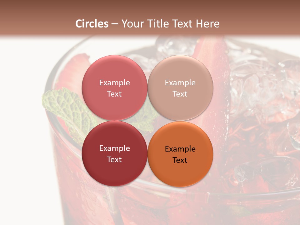 Black Shot Background PowerPoint Template