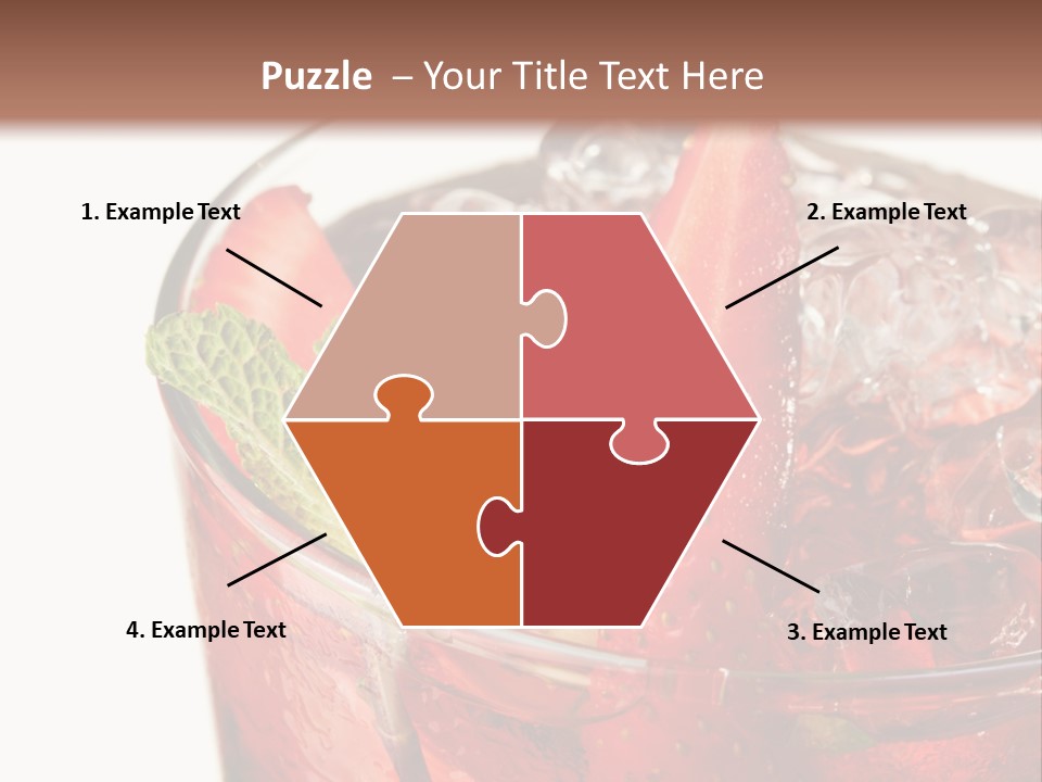 Black Shot Background PowerPoint Template