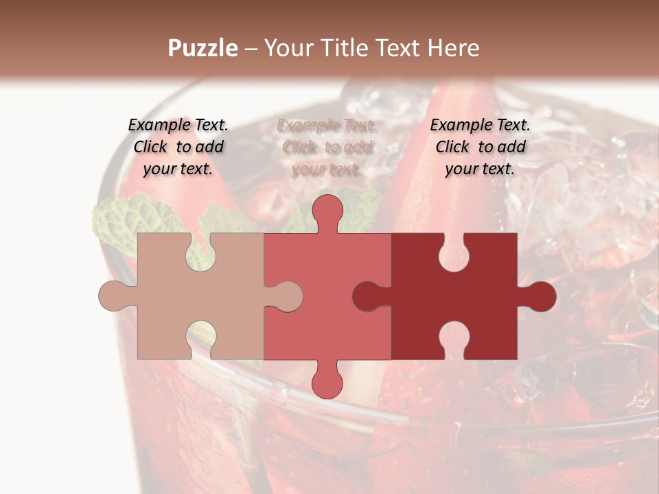 Black Shot Background PowerPoint Template