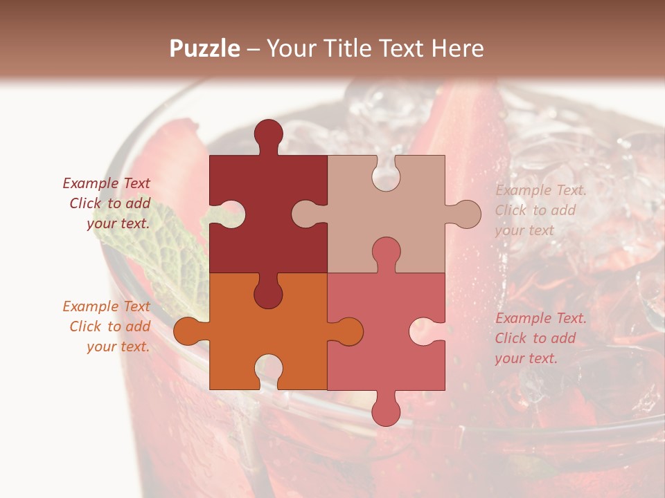 Black Shot Background PowerPoint Template