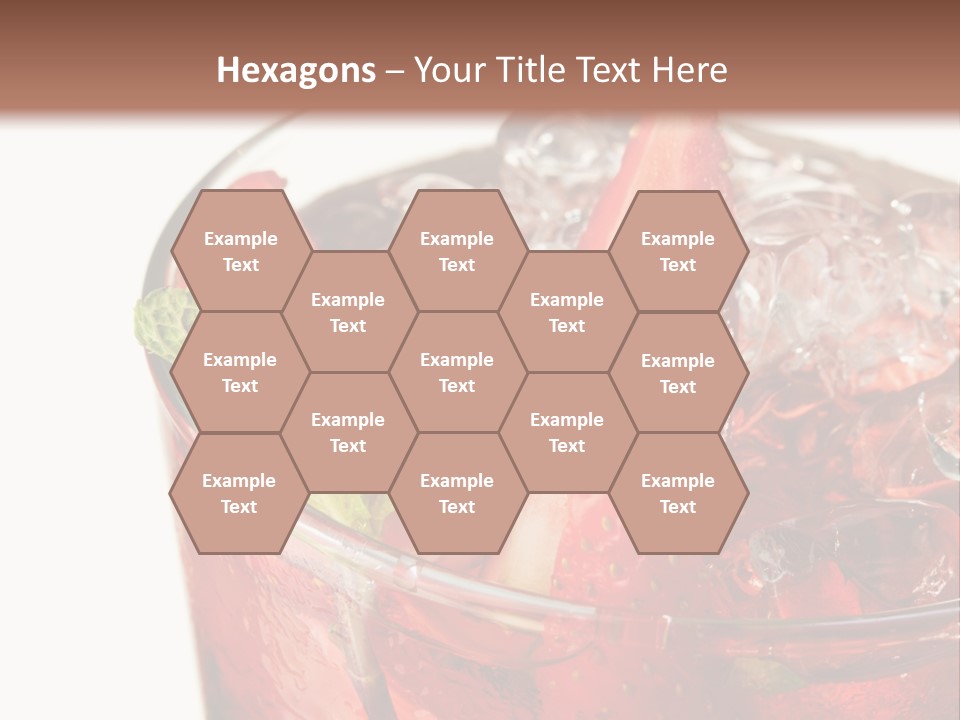 Black Shot Background PowerPoint Template