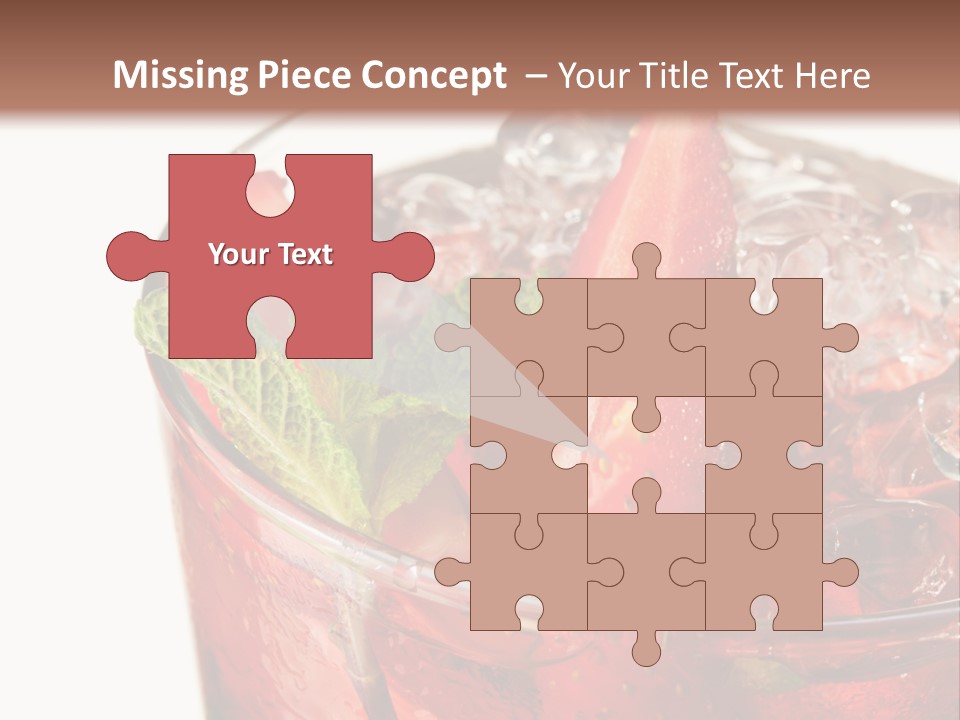 Black Shot Background PowerPoint Template