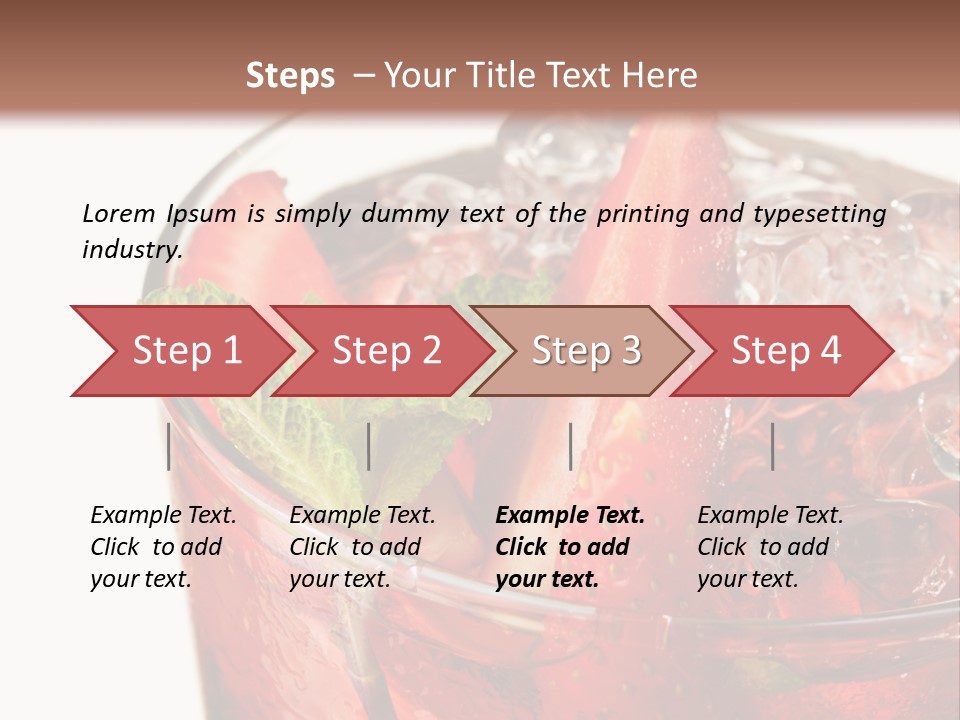 Black Shot Background PowerPoint Template