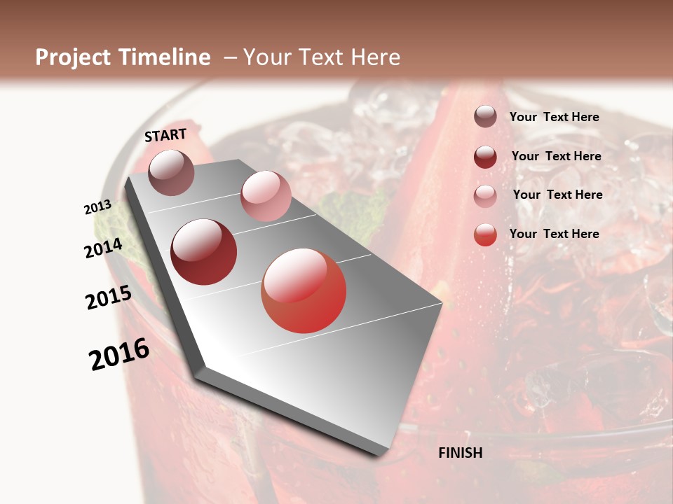 Black Shot Background PowerPoint Template