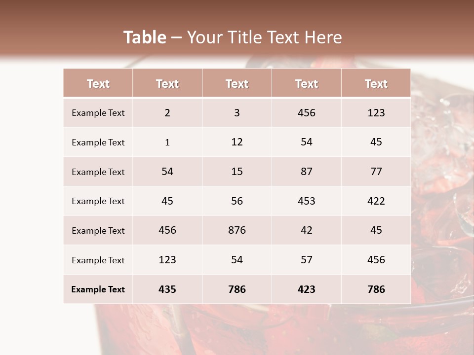 Black Shot Background PowerPoint Template
