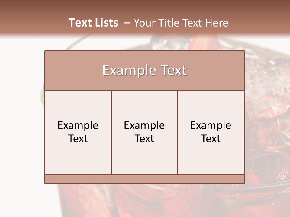 Black Shot Background PowerPoint Template