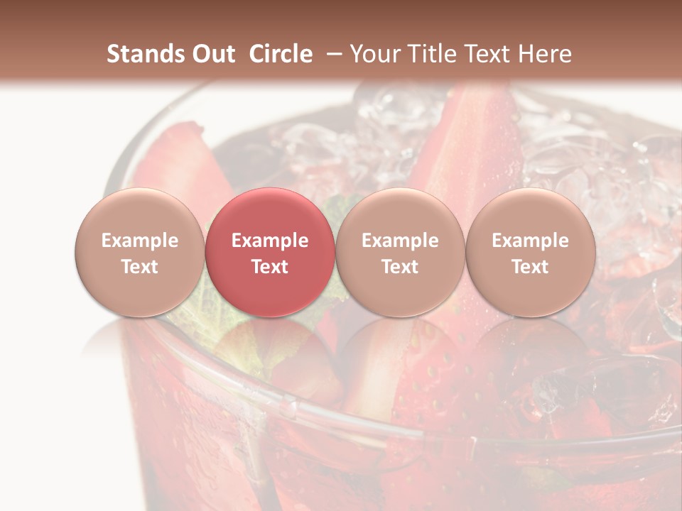 Black Shot Background PowerPoint Template