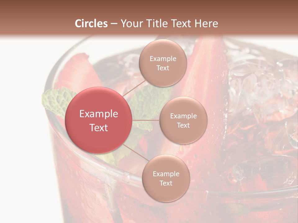 Black Shot Background PowerPoint Template