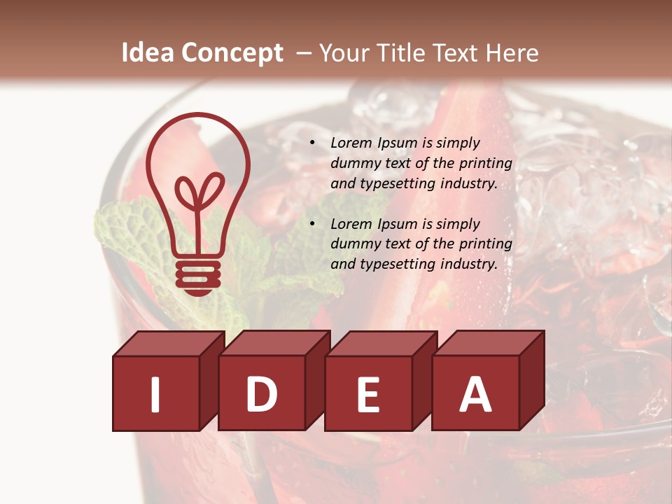 Black Shot Background PowerPoint Template